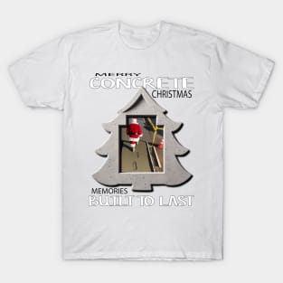 Merry CONCRETE Christmas T-Shirt